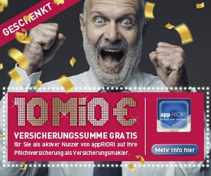 10 Mio. Excedentenversicherung