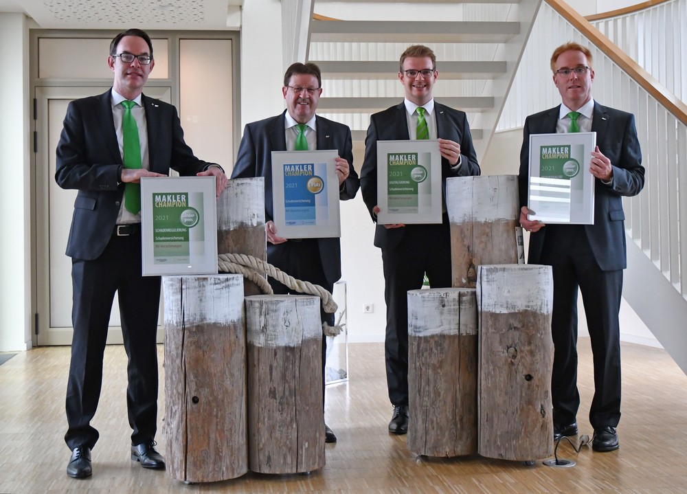 NV-Versicherungen erneut zum Makler-Champion gekürt
