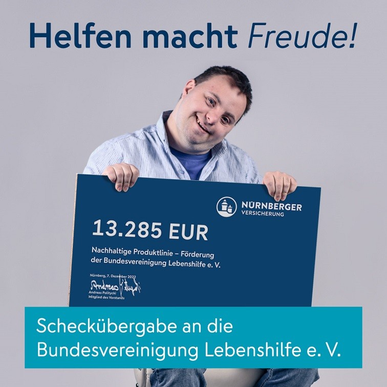 Nachhaltige Versicherungen der Nürnberger machen es möglich: über 13. ...